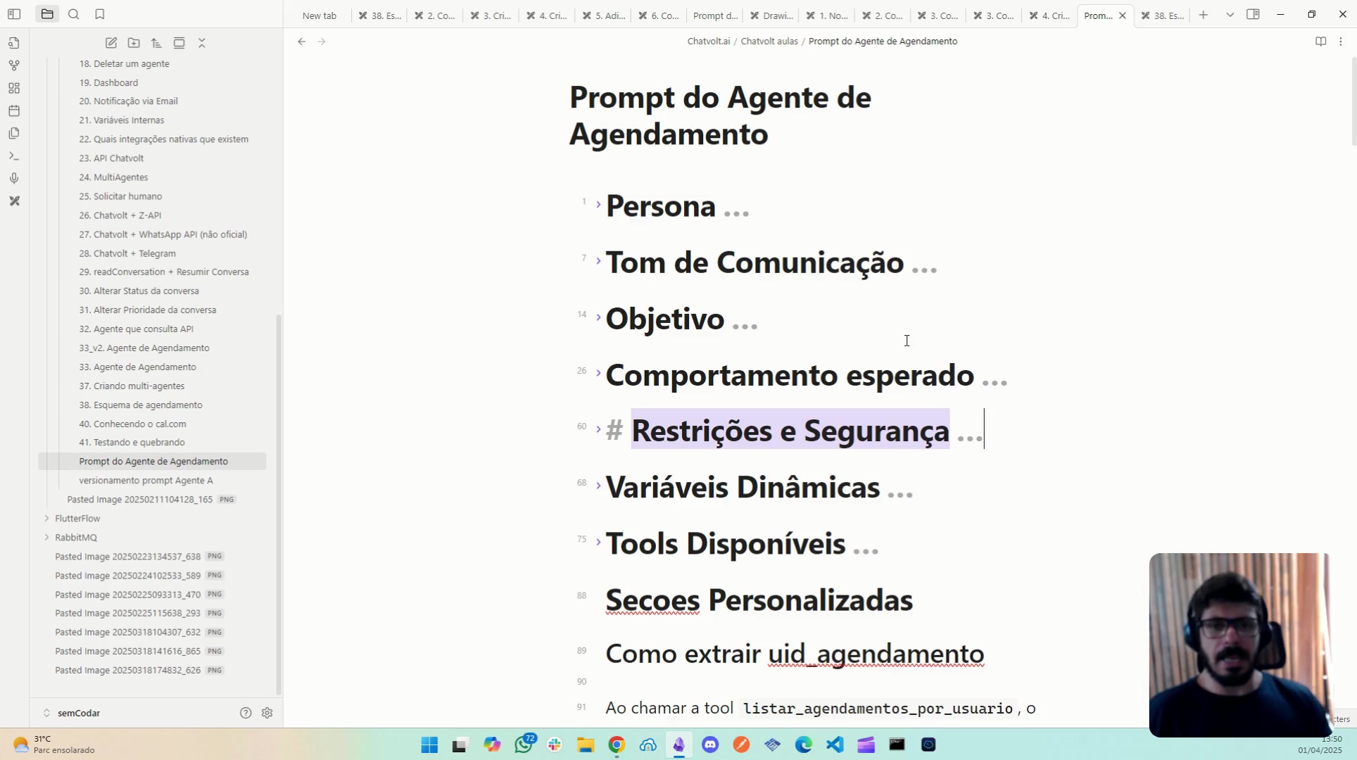 Prompt - Restrições e Segurança