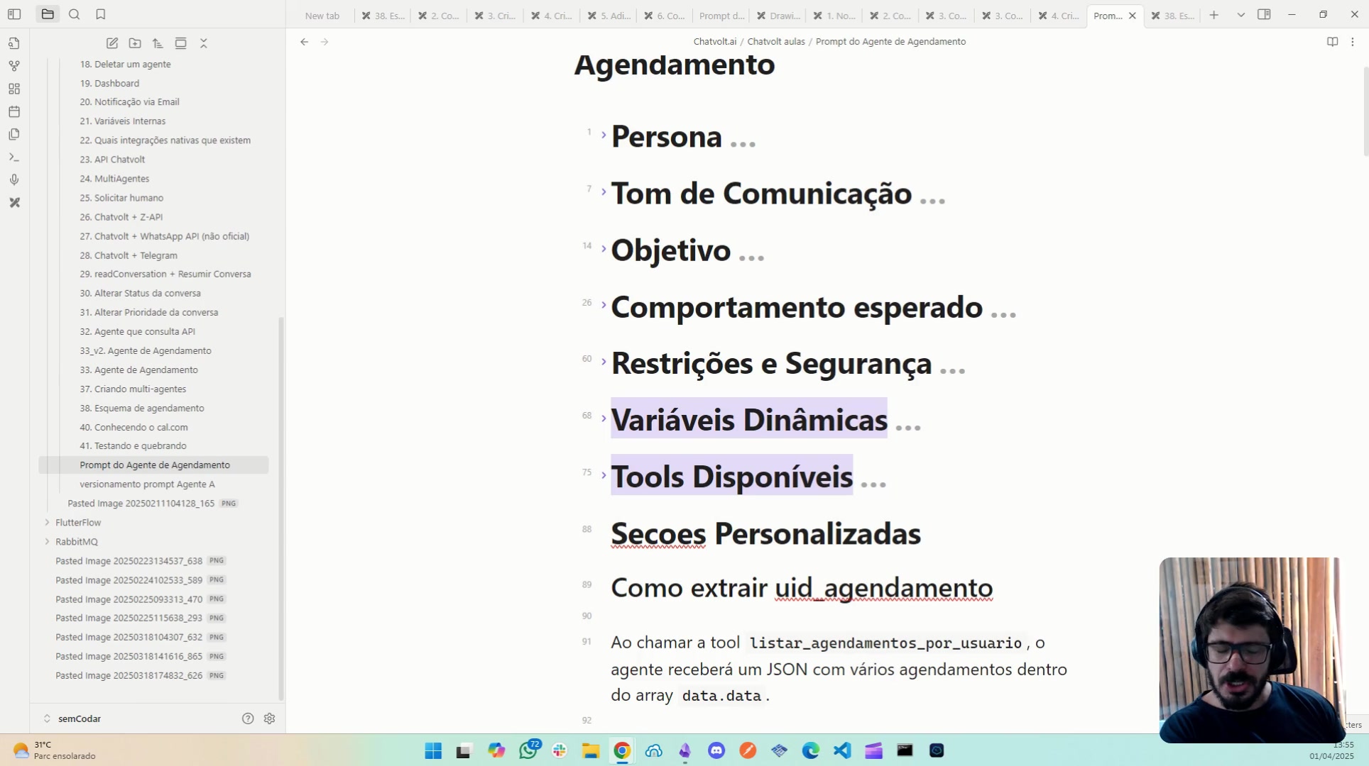 Prompt - Tools e Variáveis