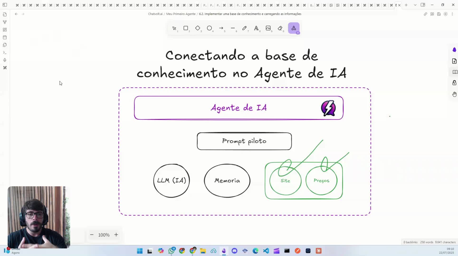 Conectando no agente