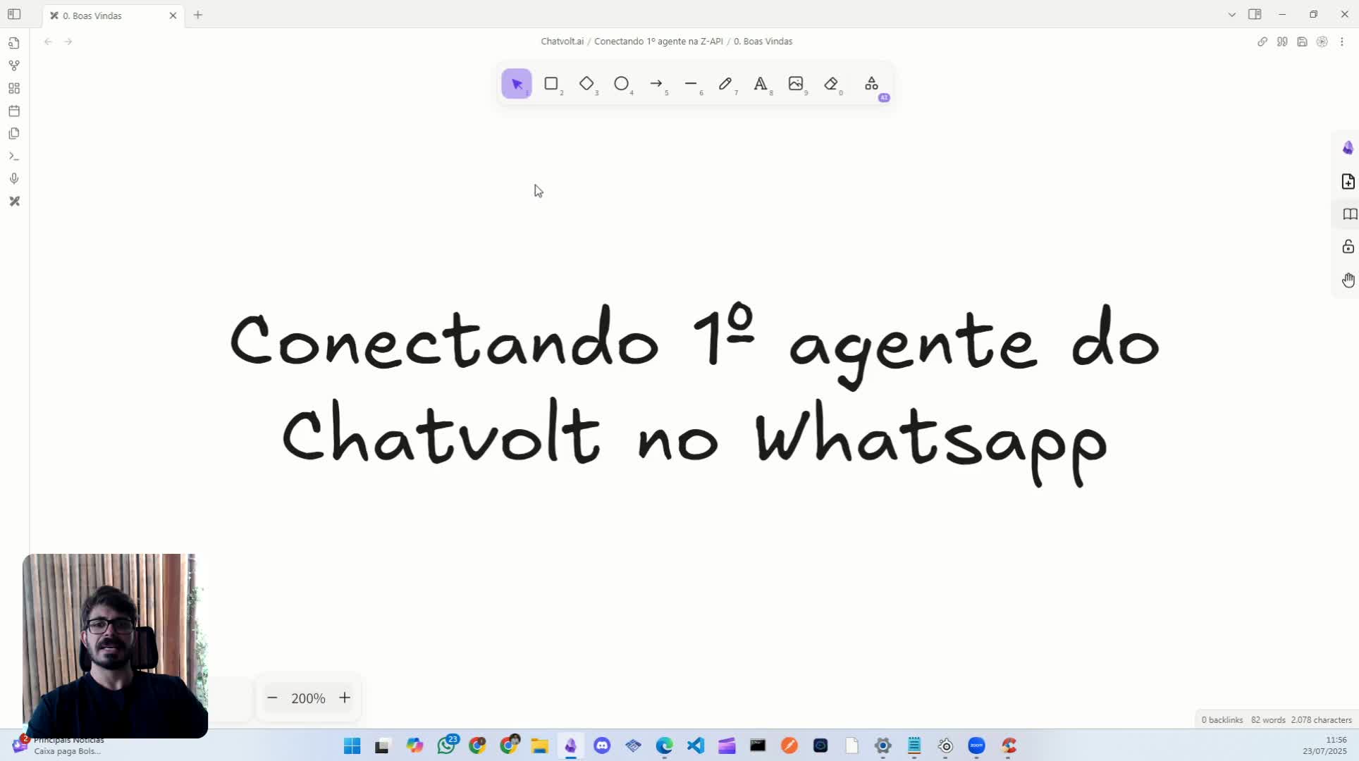 Conectando o Agente ao Whatsapp