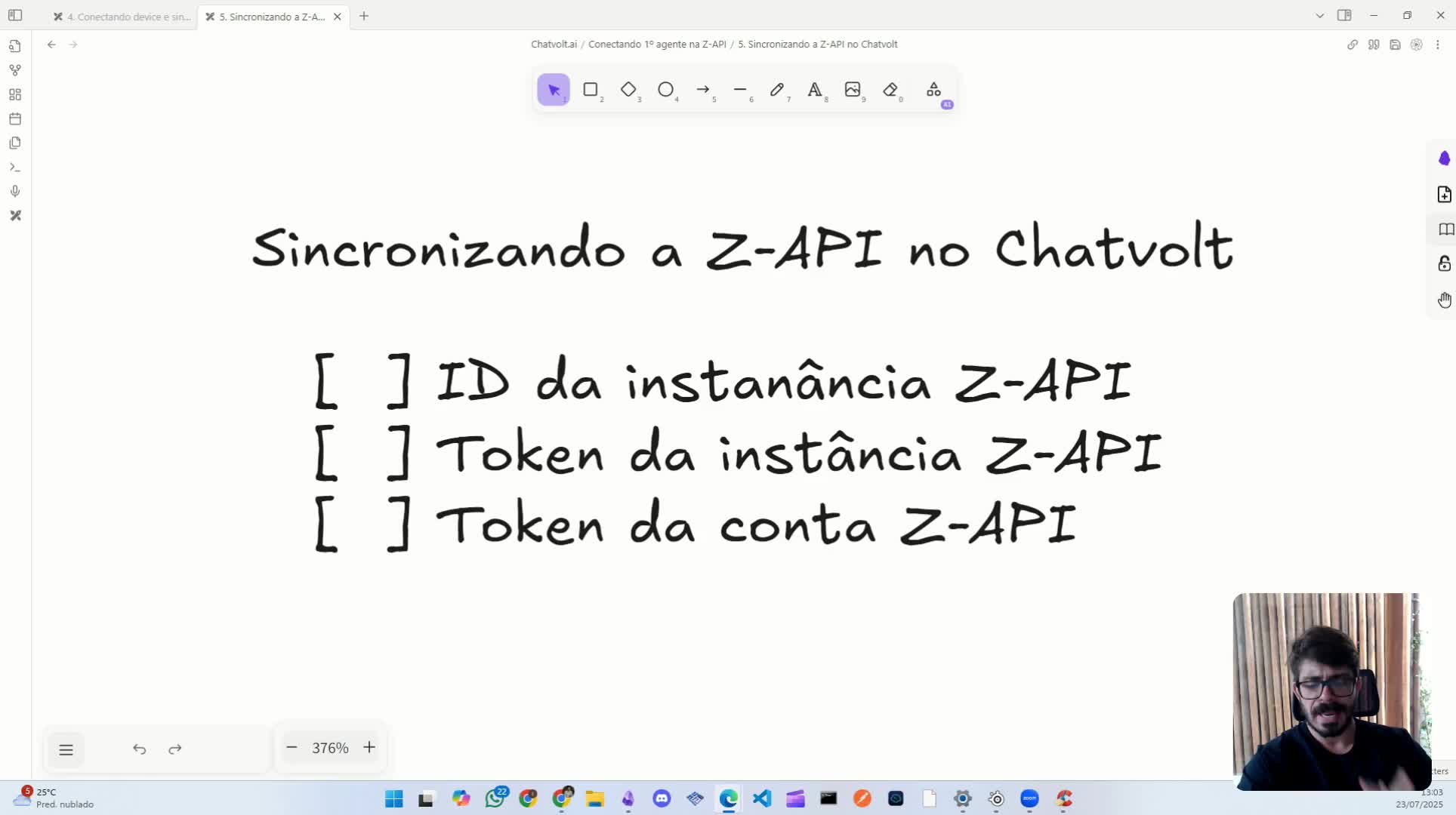 Sincronizando a Z-API no Chatvolt