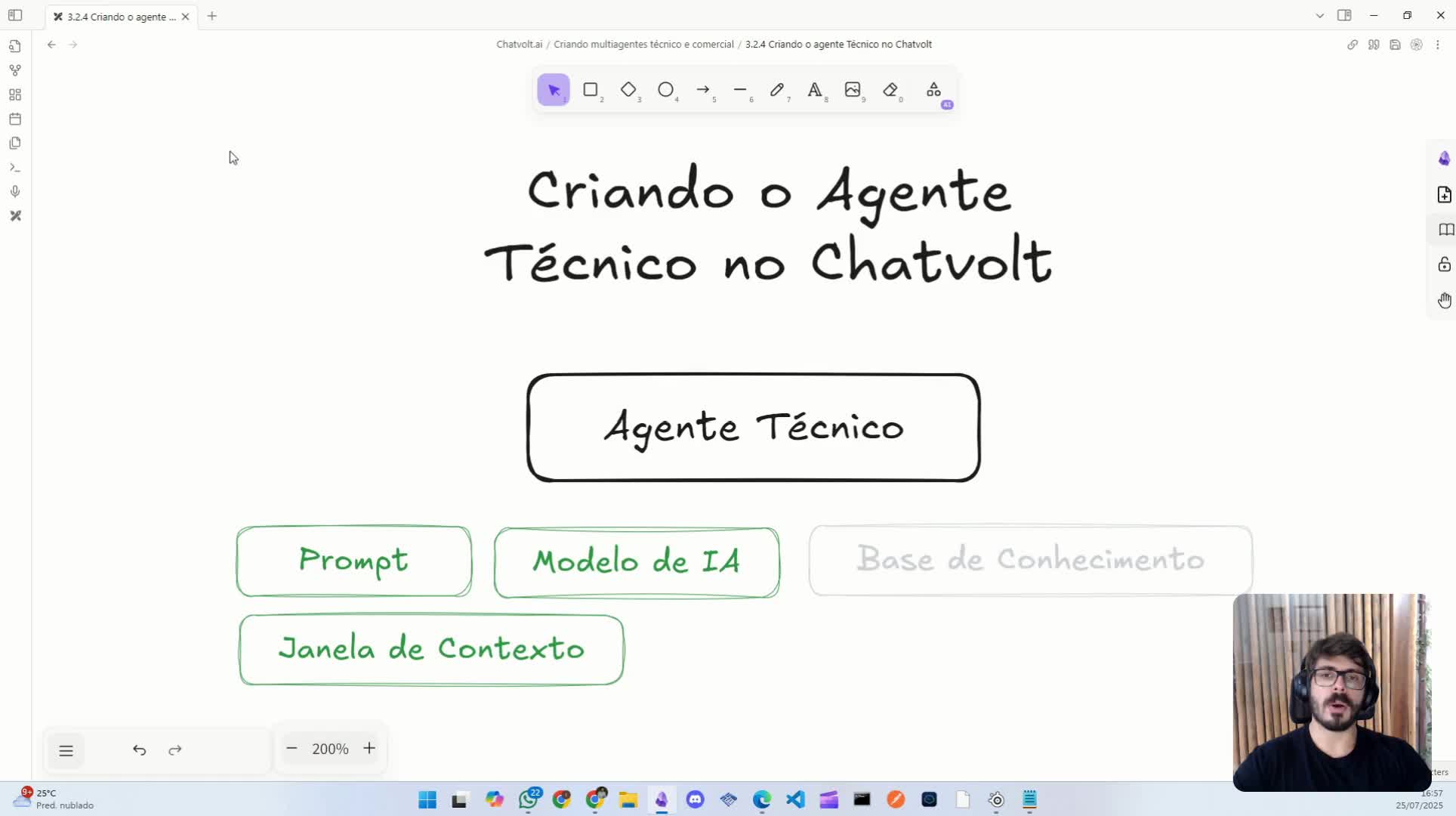 Criando agente no Chatvolt