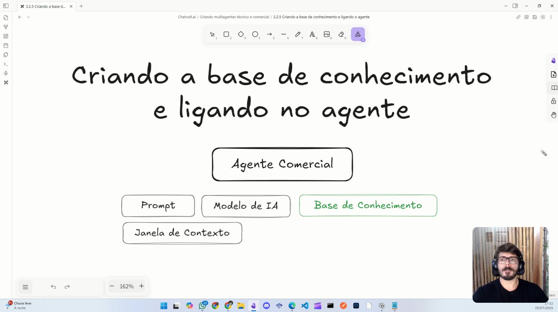 Criando base de conhecimento