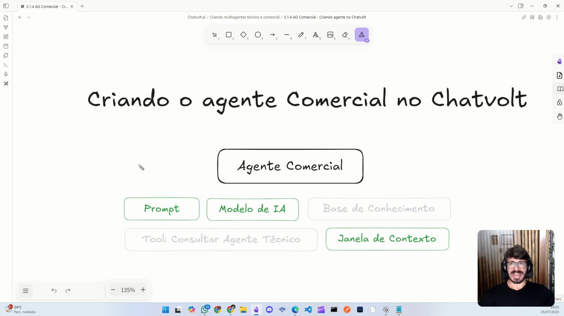 Criando agente no Chatvolt