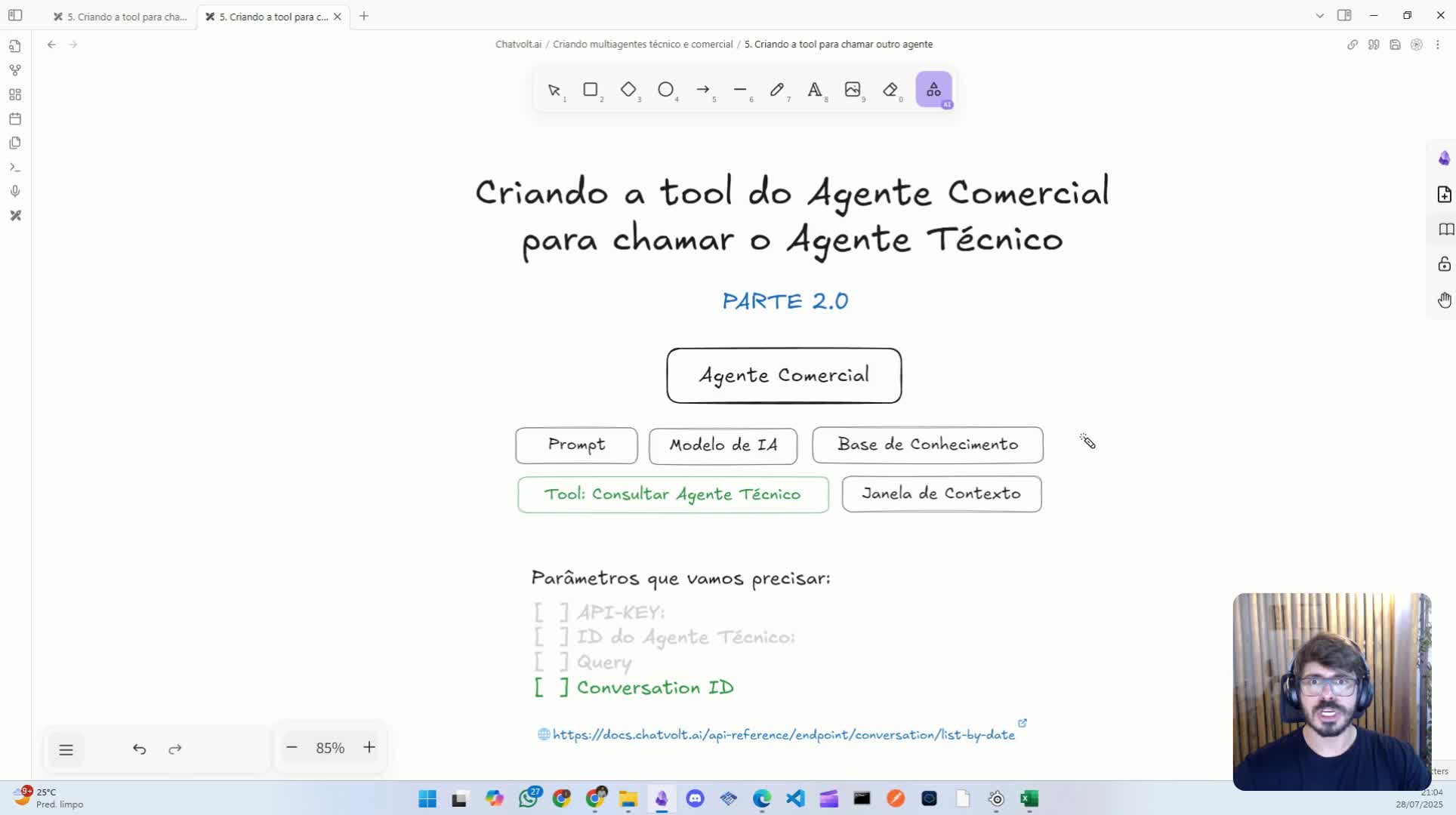 Criando a tool no Chatvolt