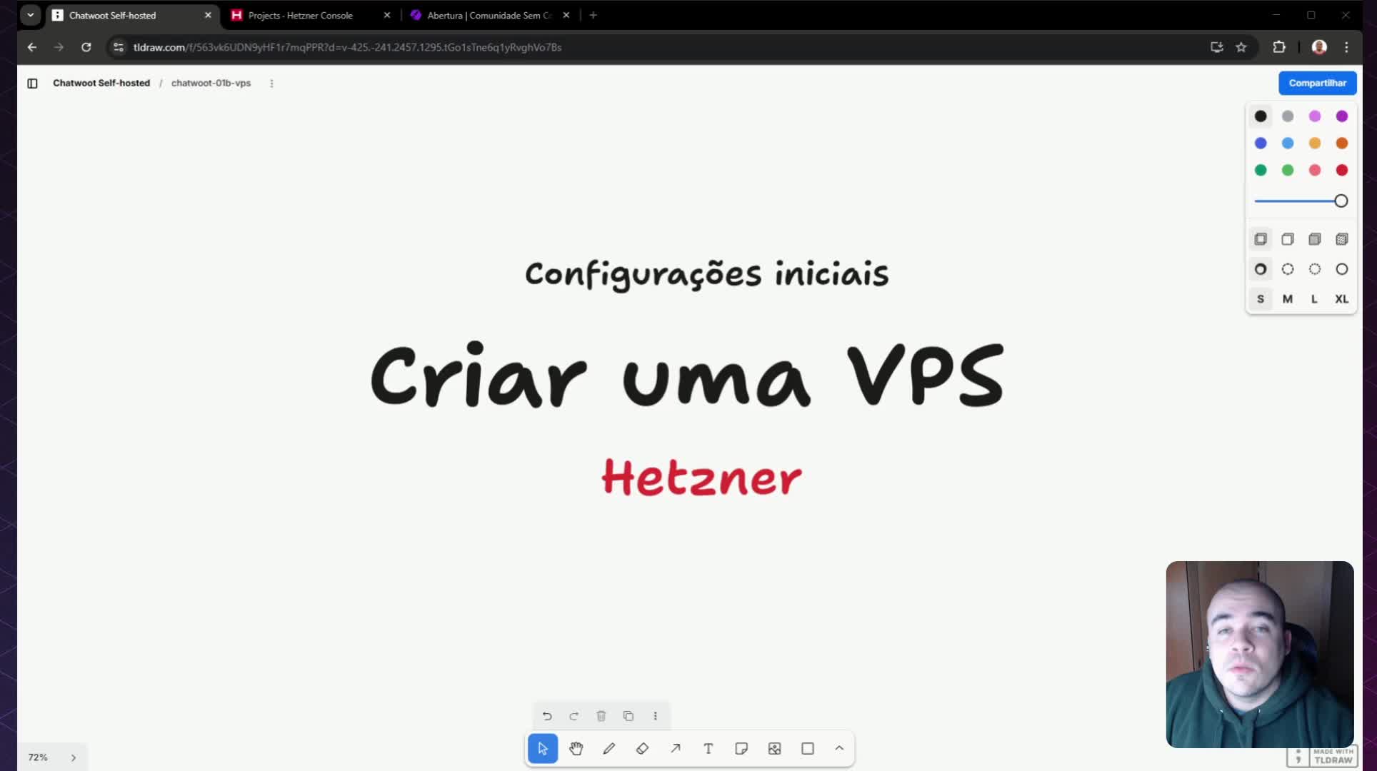 Como criar uma VPS na Hetzner