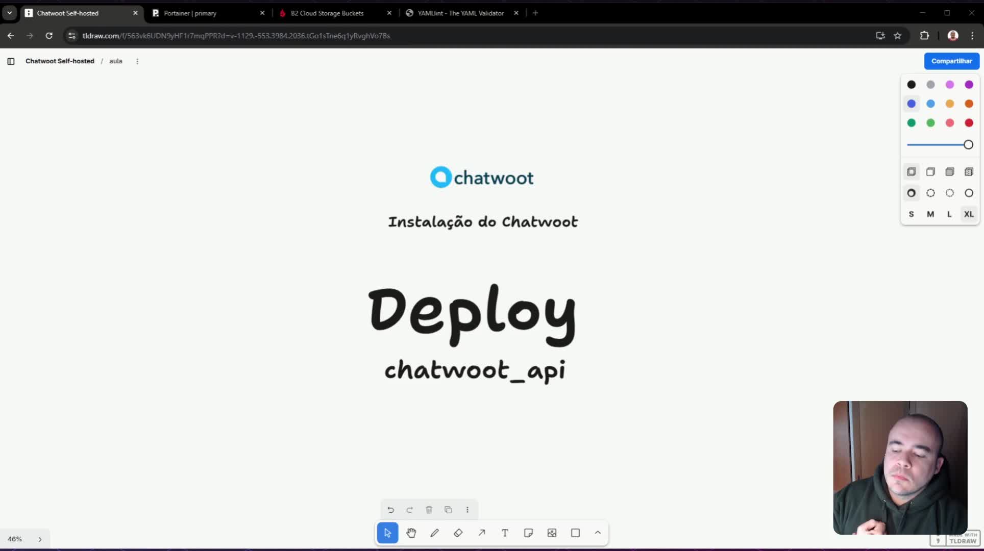 Deploy da stack chatwoot_api