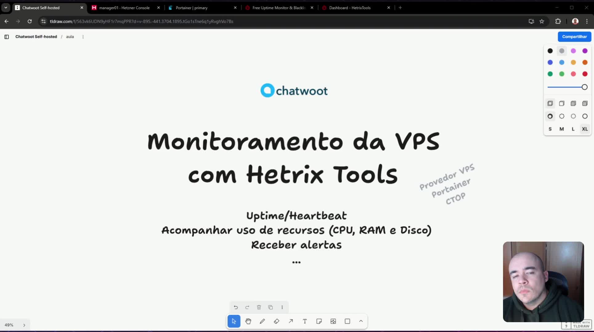 Monitoramento da VPS com HetrixTools