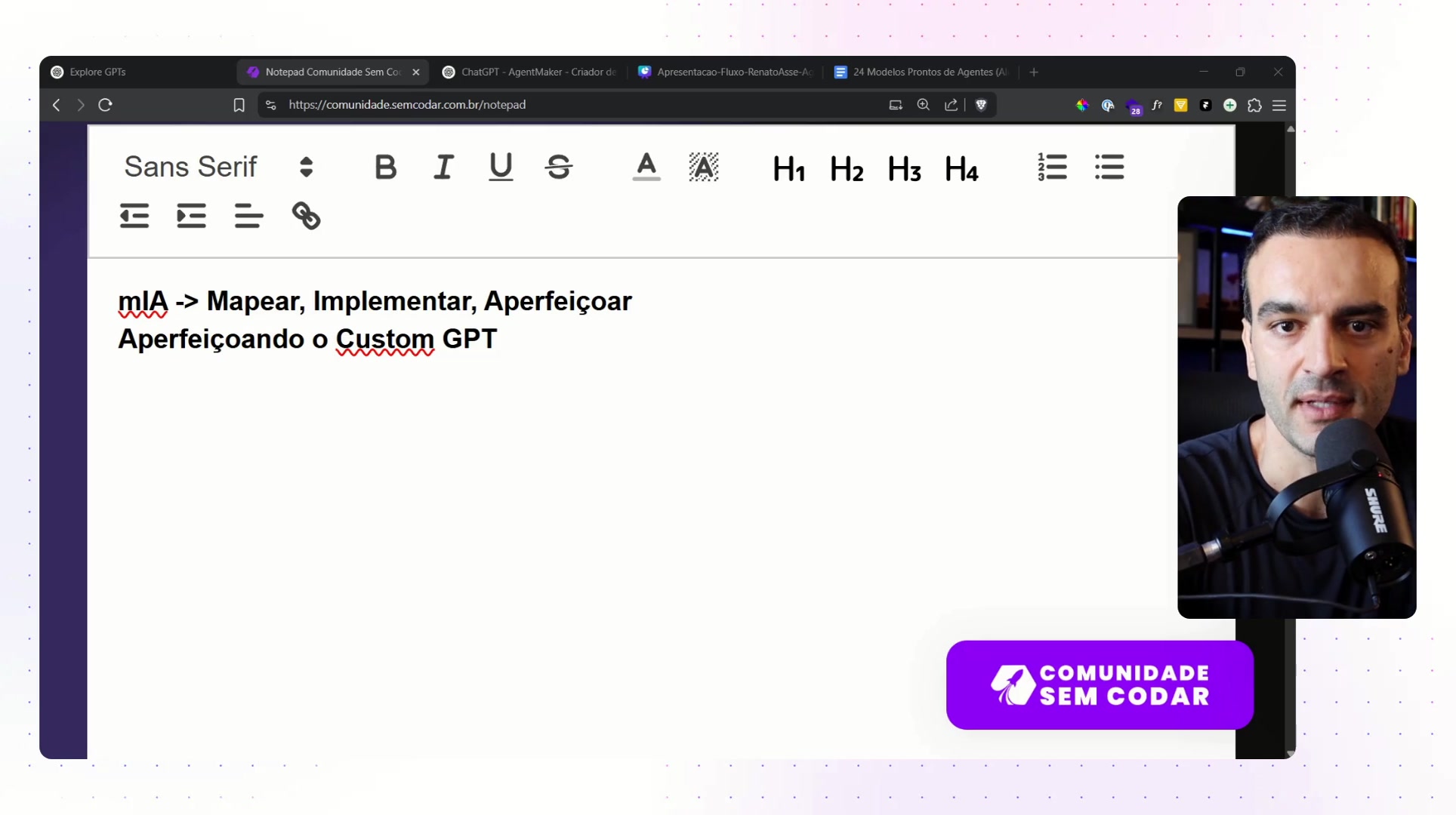 Aperfeiçoando o Custom GPT