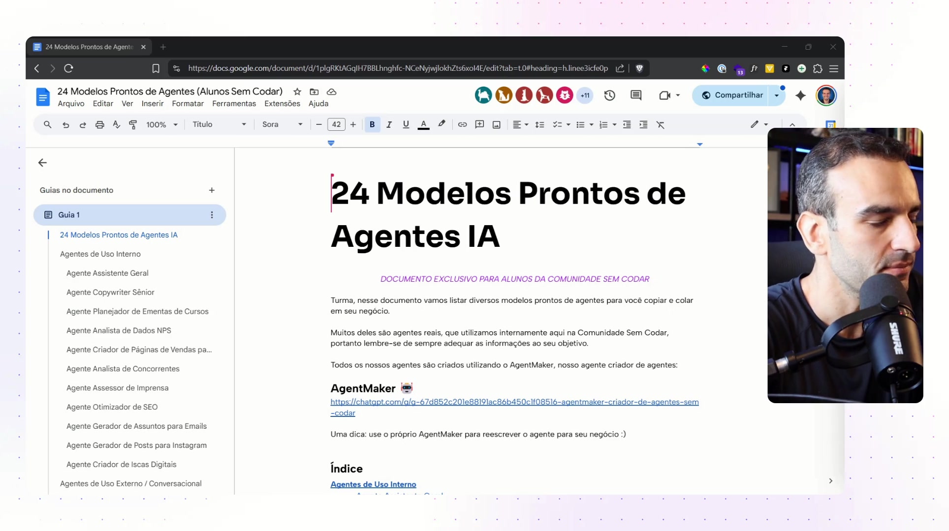 24 modelos prontos de Agentes IA