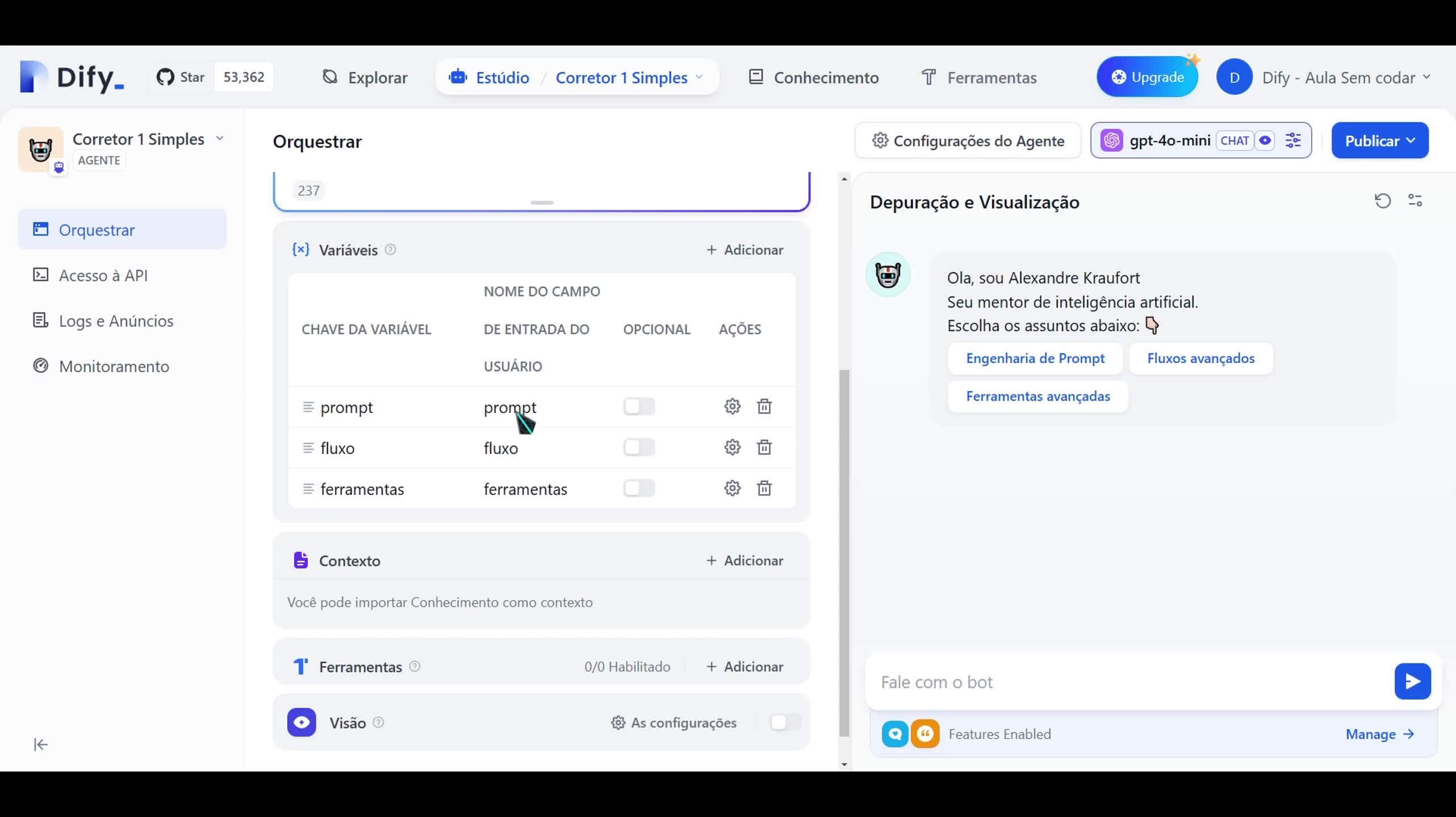 Outros recursos manager (Remodeladores de Conversa)
