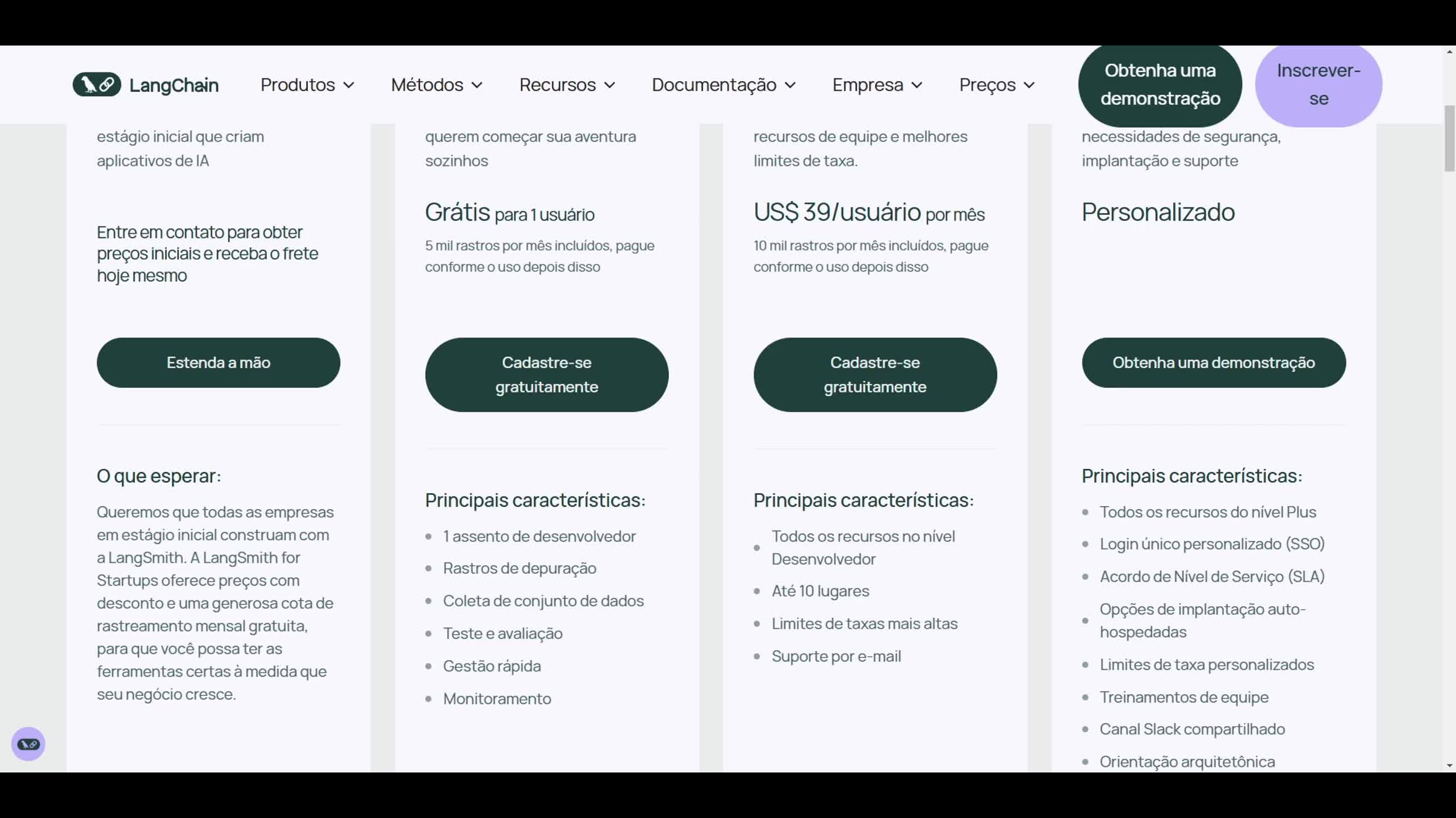 Como visualizar Monitoramento & Rastreamento