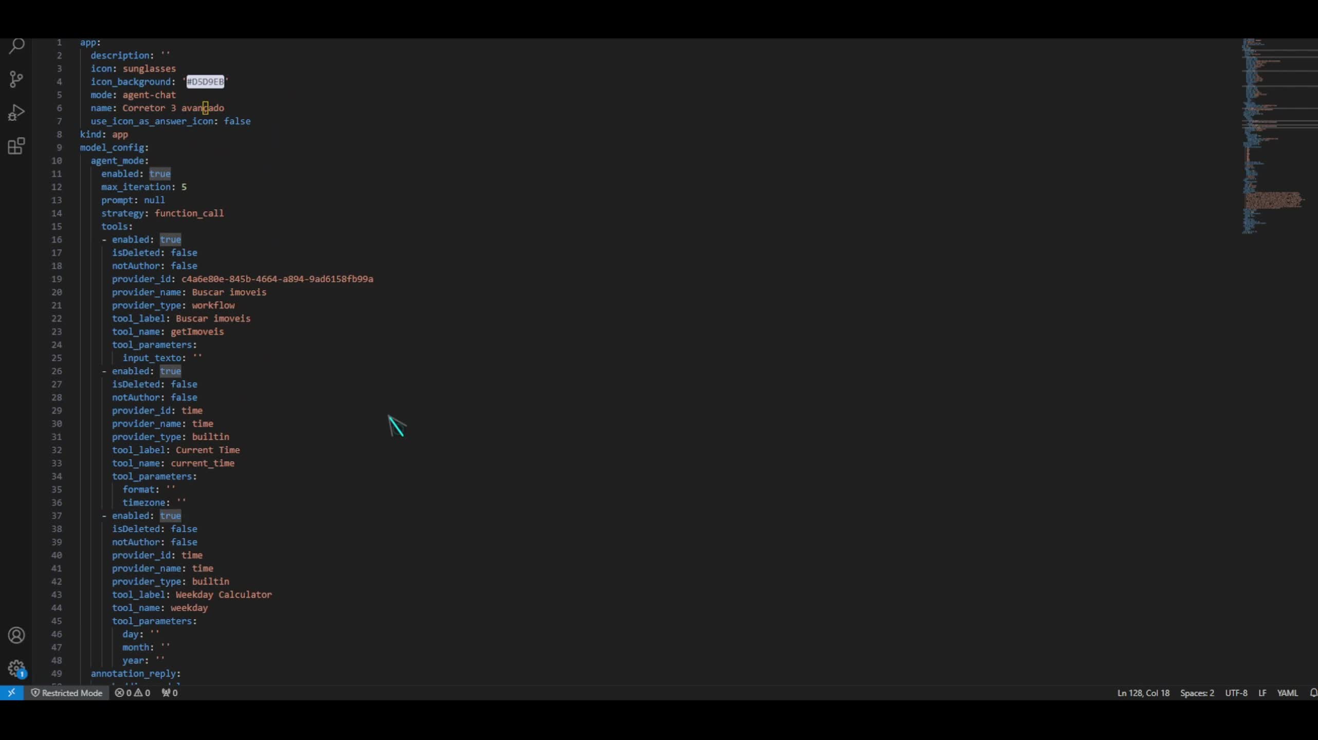 Como salvar um backup do chatbot (exportar DSL)