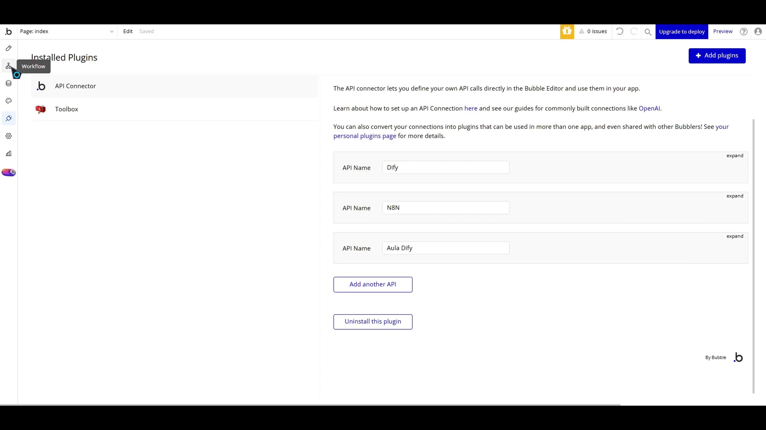 Como conectar Dify e Bubble
