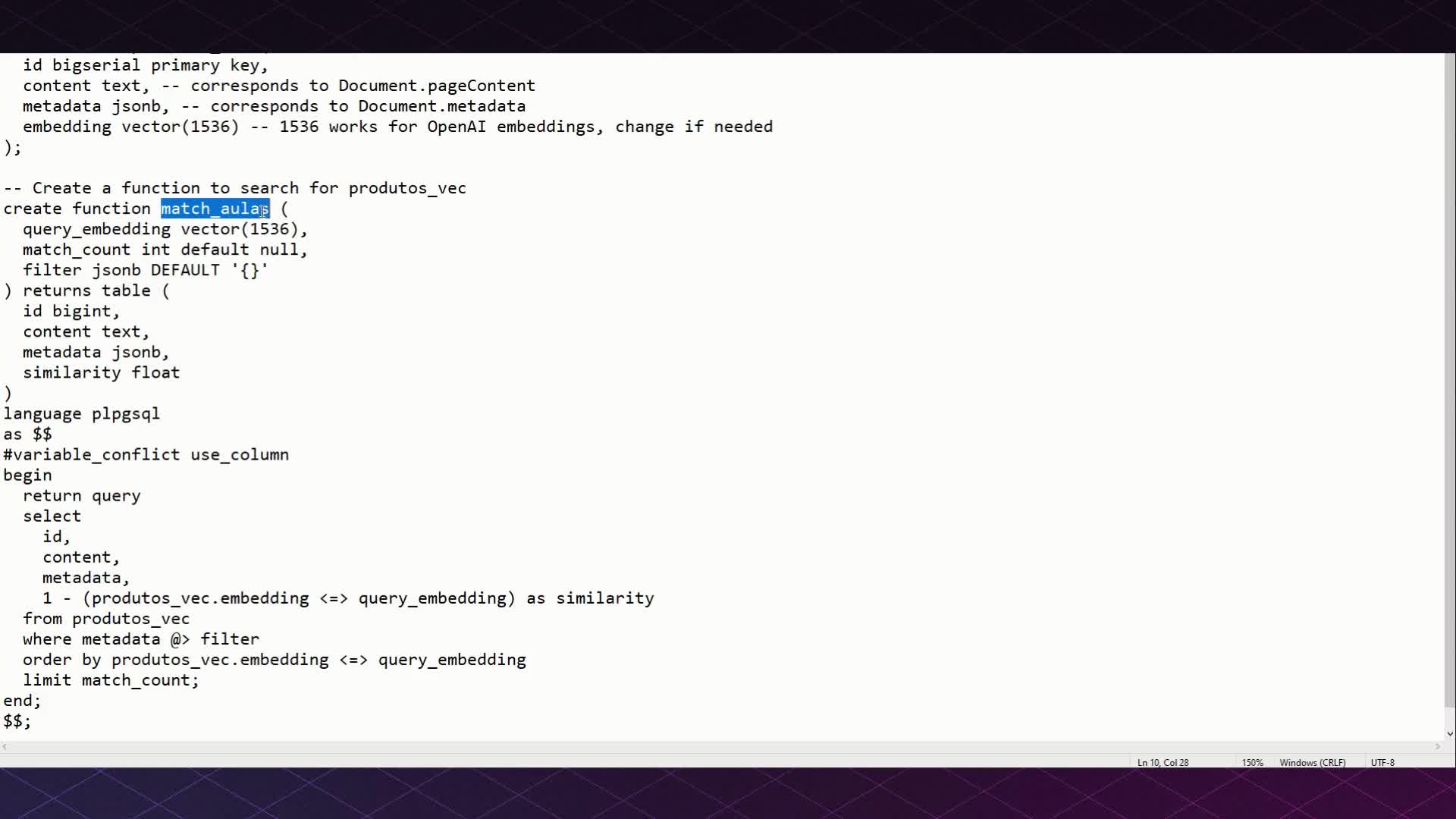 Como configurar o Supabase para imagens vetorizadas