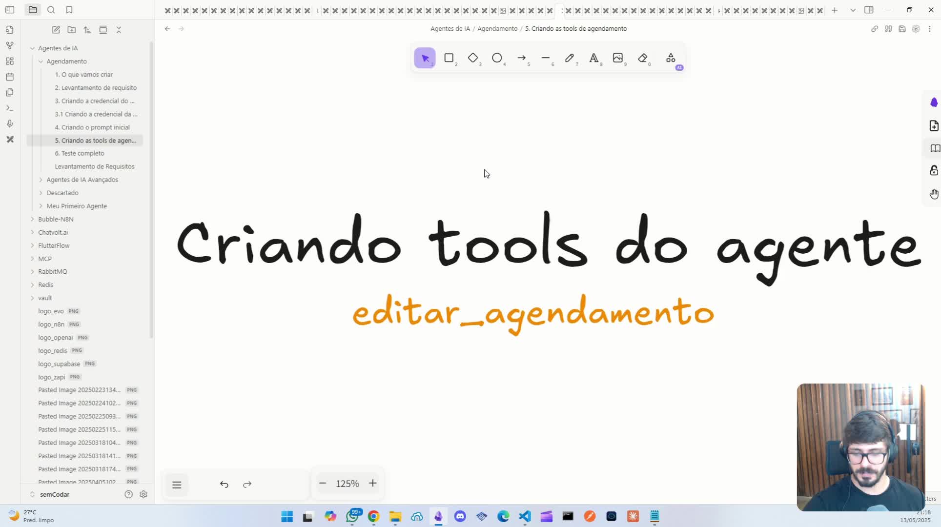 Tool: Editar agendamento