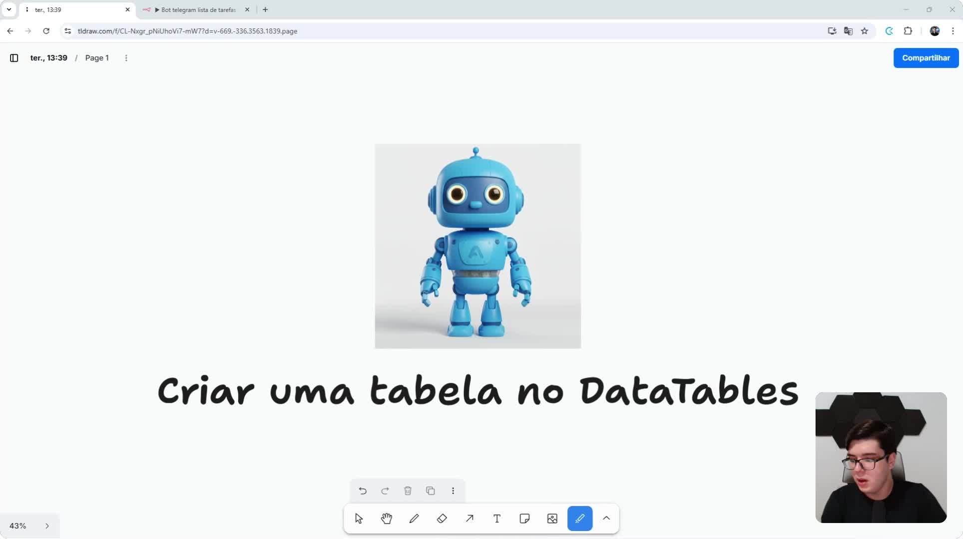 Criar uma tabela no DataTables