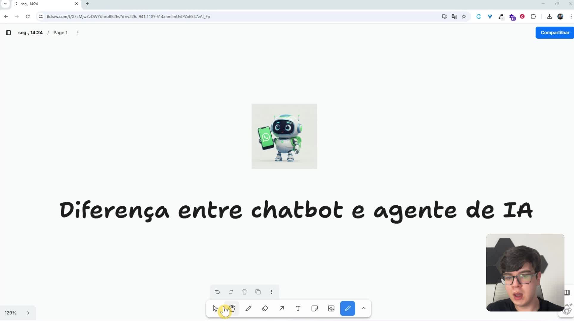 Diferença entre chatbot e agente de IA