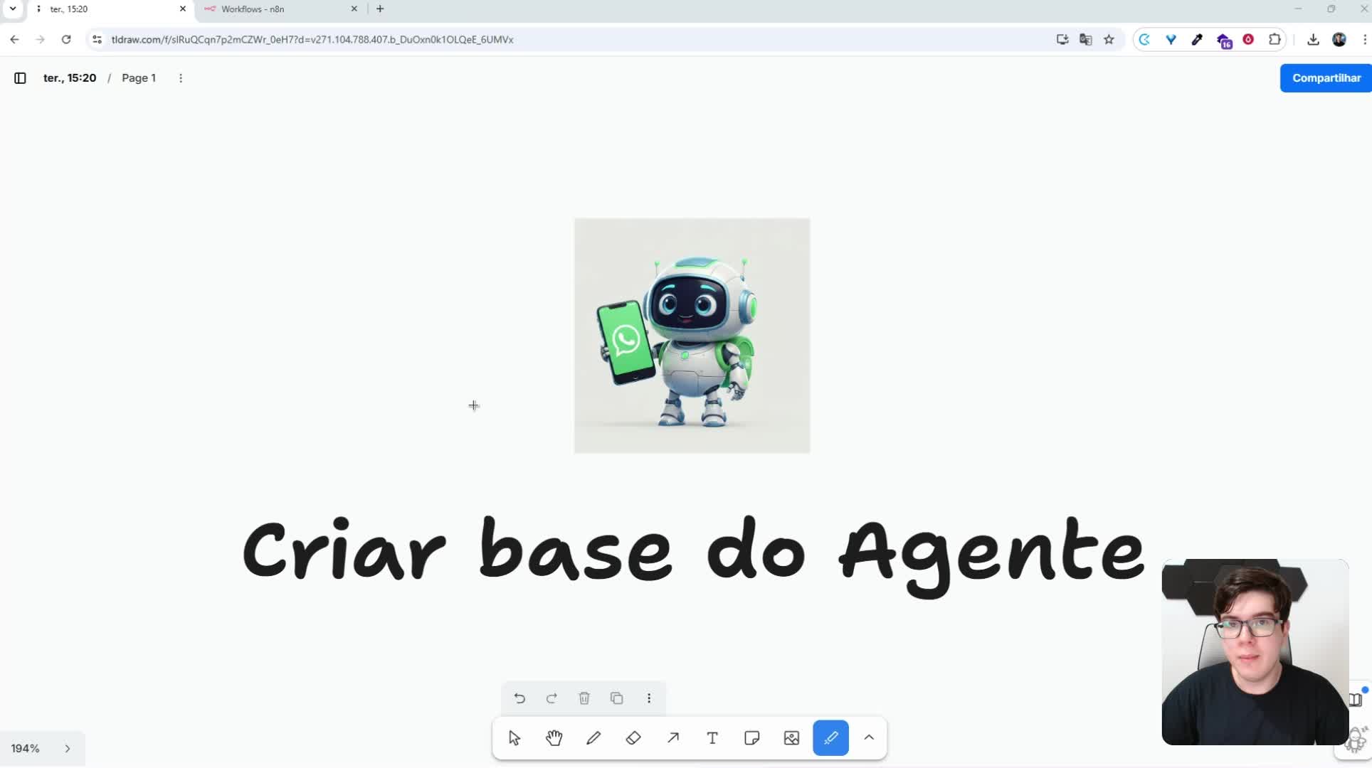 Criar base do agente