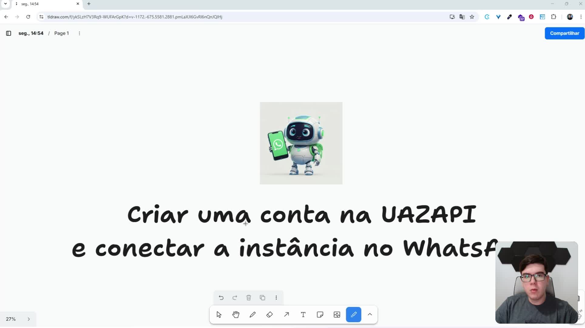Criar conta e conectar instância no WhatsApp