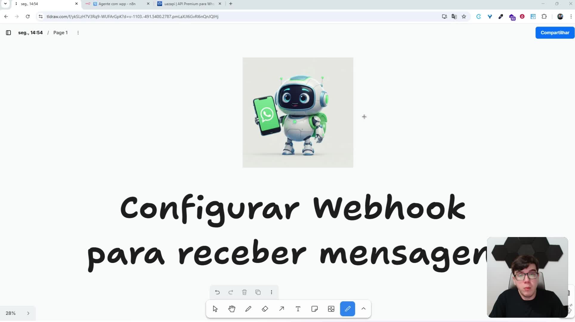 Configurar Webhook para receber mensagens