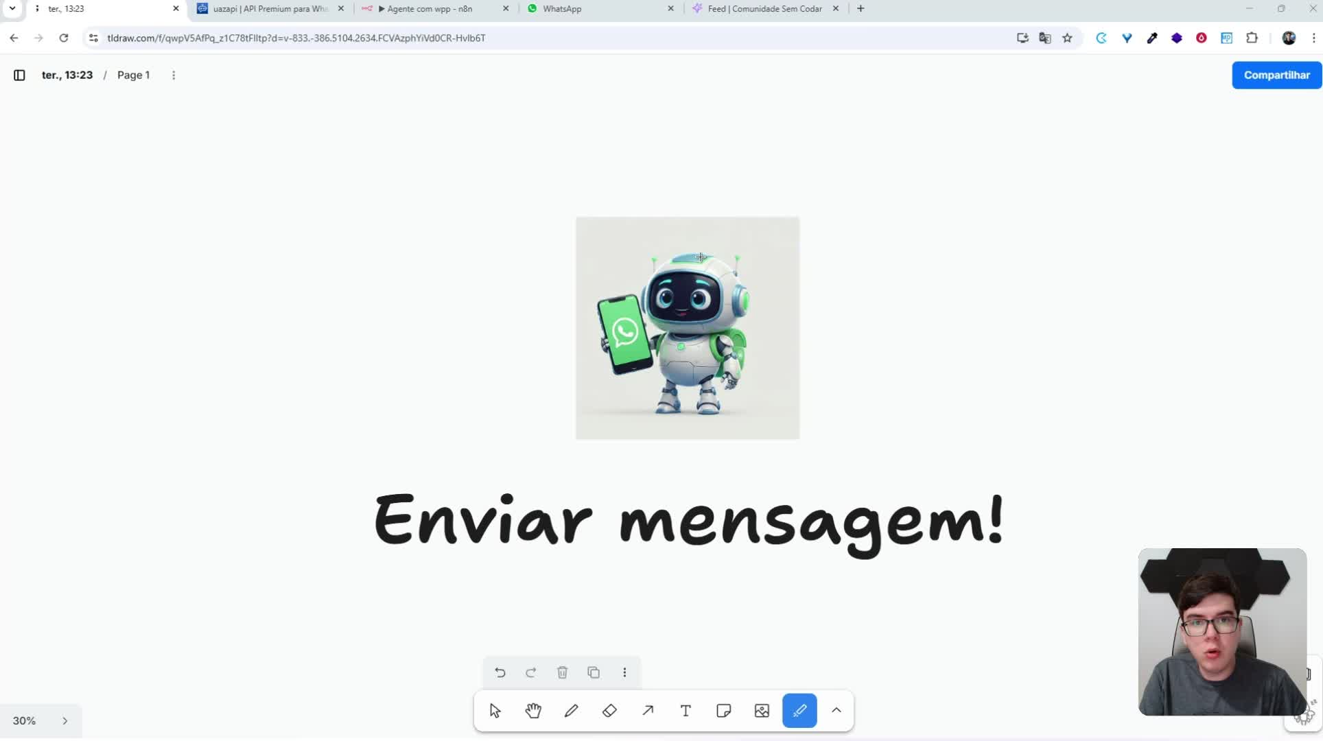 Enviar mensagem de volta para o Whatsapp
