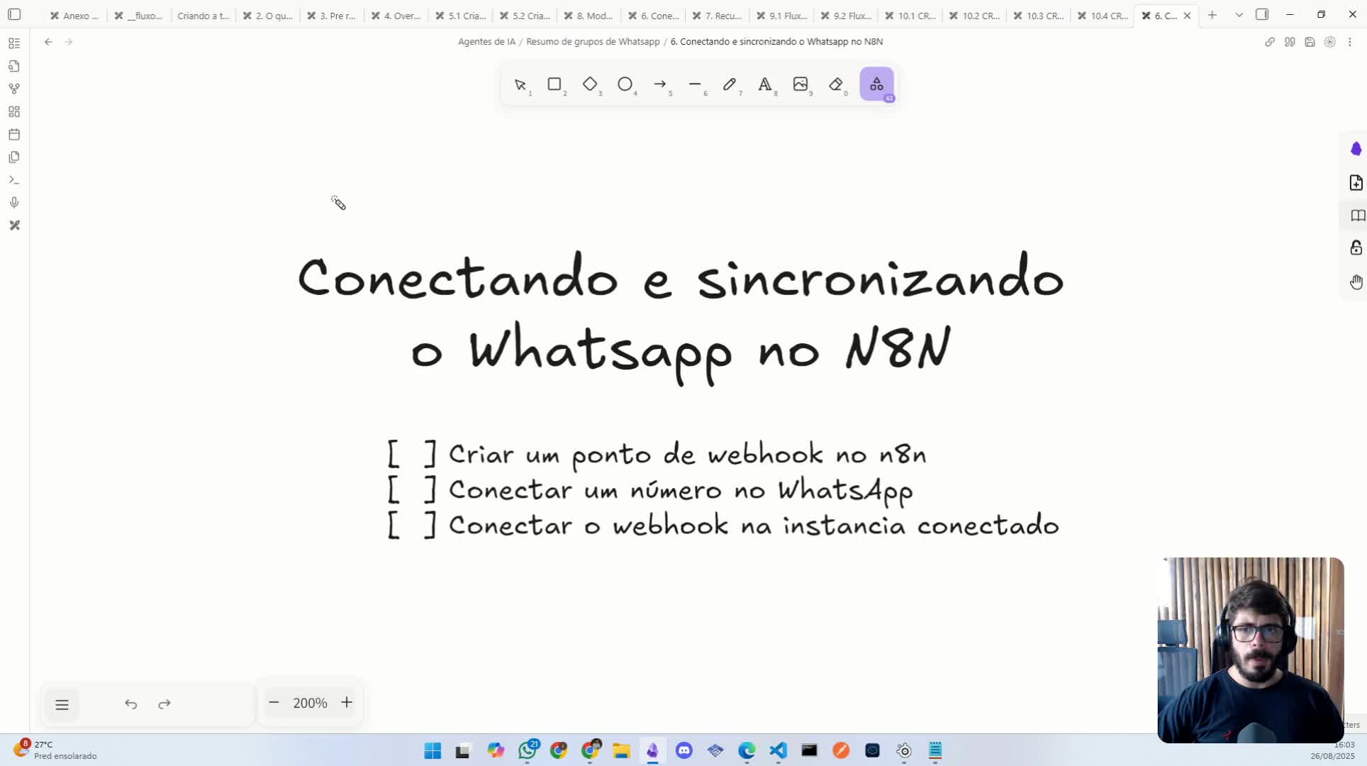 Conectando e sincronizando o Whatsapp no N8N