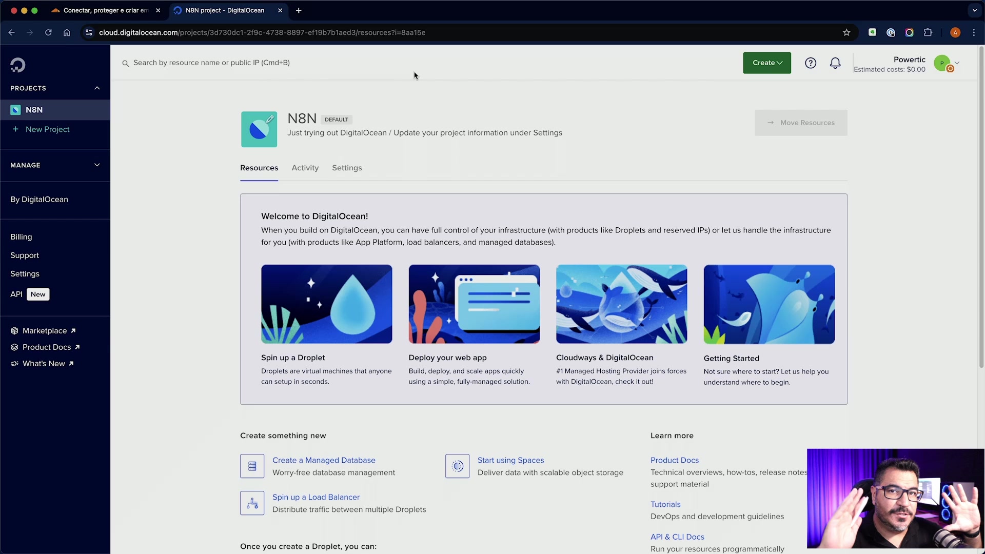 Criando uma VPS no Digital Ocean