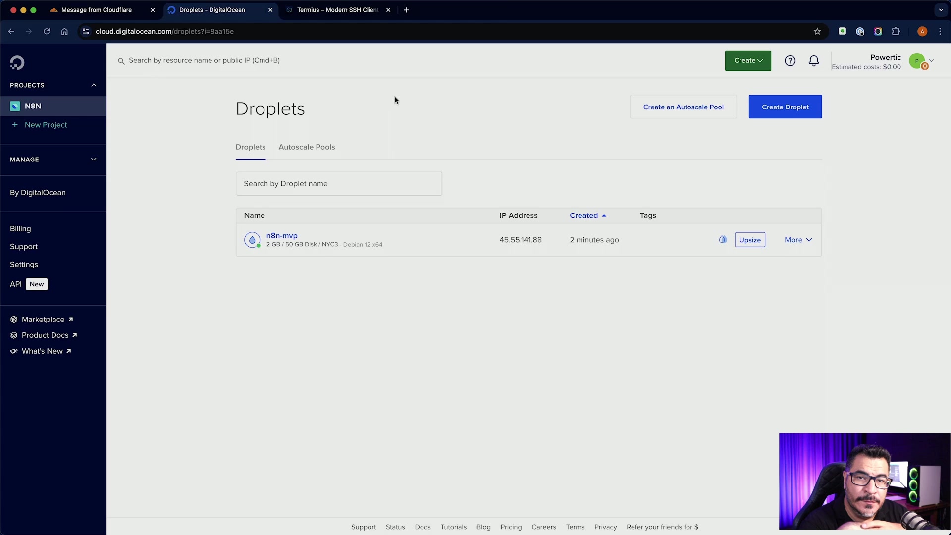 Configurando SSH com o Termius